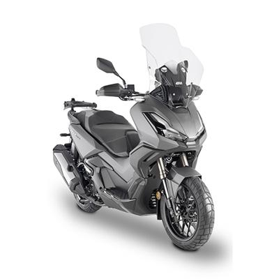 GIVI Windscherm, moto en scooter, D1197ST Verhoogd transparant