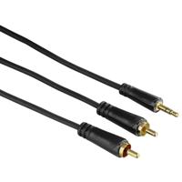 Hama Audiokabel Jack 3.5 Mm - 2 Cinch 5.0m 3ster - thumbnail