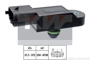 Kw Inlaatdruk-/MAP-sensor / Luchtdruksensor hoogteregelaar / Uitlaatgasdruk sensor 493 177