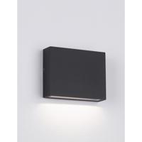 Lyora Strakke wandspotTick downlighter zwart - 9030815