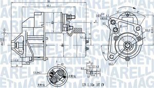 Startmotor / Starter MQS681