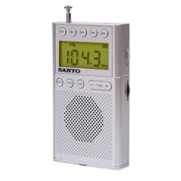 Portable Digitale Radio Sanyo Zilverkleurig AM/FM