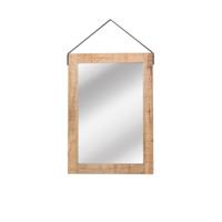LABEL51 Spiegel - Naturel - Mangohout - 60x85 cm - thumbnail