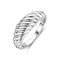Gerhodineerde 925 Zilveren Ring - 7,5 mm Breed