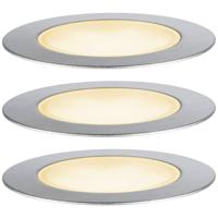 Paulmann P+S Floor Set insect friendly 94722 Verlichtingssysteem Plug&Shine LED-tuinspot startset LED 6 W Goud Zilver