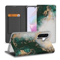 Standcase voor Samsung Galaxy A56 | A36 Marmer Groen
