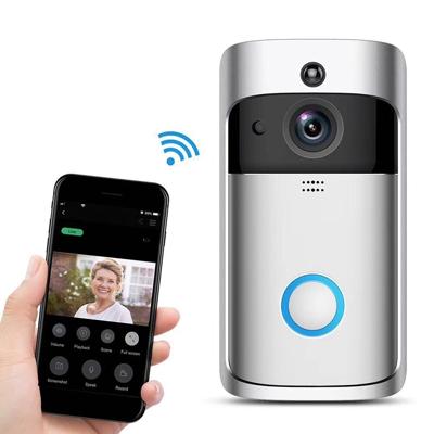 M4 720P Smart WIFI Ultra Low Power Video PIR visuele deurbel met 3 batterij sleuven ondersteuning mobiele telefoon bewaking op afstand & nachtzicht &