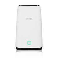 Zyxel FWA510 draadloze router Multi-Gigabit Ethernet Tri-band (2.4 GHz / 5 GHz / 5 GHz) 5G Zwart, Wit - thumbnail