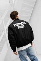 Fearless Blood Bomber Jas Heren Zwart - Maat M - Kleur: Zwart | Soccerfanshop