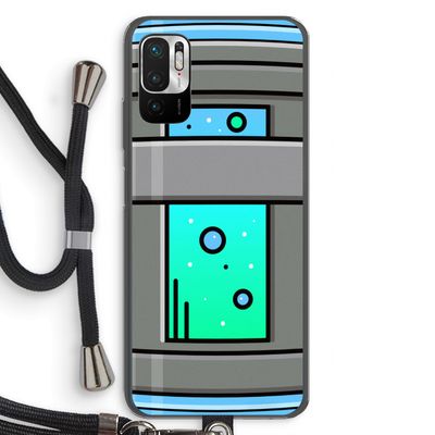 Chug Bottle: Xiaomi Redmi Note 10 5G Transparant Hoesje met koord