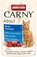 ANIMONDA Carny Adult Beef and guinea fowl - nat kattenvoer - 85g