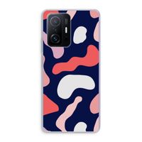 Memphis Shapes Pink: Xiaomi 11T Pro Transparant Hoesje