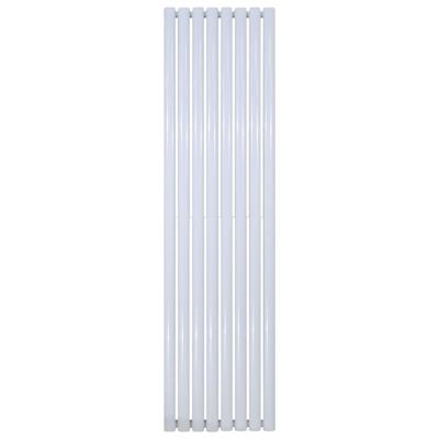 Design Radiator Belrad | 180x59 cm | CV radiator | Midden aansluiting | Ovaal dubbelzijdig | 2050 watt | Wit