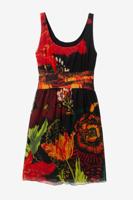 Wijd uitvallende jurk Tulipán Papagayo Designed by M. Christian Lacroix - BLACK - M