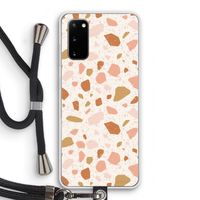 Terrazzo N°18: Samsung Galaxy S20 Transparant Hoesje met koord