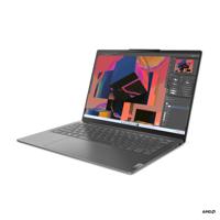 Lenovo Yoga Slim 6 14APU8 AMD Ryzen™ 5 7540U Laptop 35,6 cm (14") WUXGA 16 GB LPDDR5-SDRAM 512 GB SSD Wi-Fi 6E (802.11ax) Windows 11 Home Grijs
