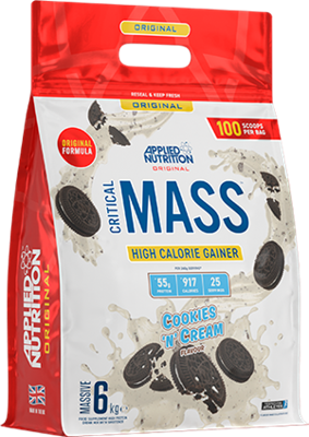 Applied Nutrition Critical Mass Original Cookies &apos;N&apos; Cream (6000 g)