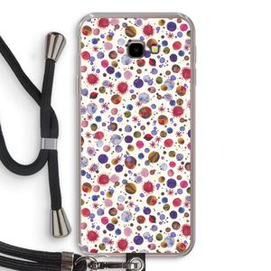 Planets Space: Samsung Galaxy J4 Plus Transparant Hoesje met koord