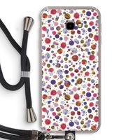 Planets Space: Samsung Galaxy J4 Plus Transparant Hoesje met koord