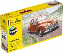 Heller 56160 STARTER KIT Peugeot 203 Bouwpakket Schaal 1:43