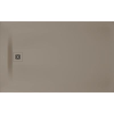 Duravit Sustano Douchebak - 160x100x3cm - Rechthoek - DuraSolid Greige mat 720286640000000
