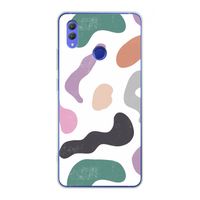 Memphis Shapes: Honor Note 10 Transparant Hoesje