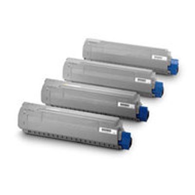 Huismerk OKI C5850/C5950 (43865721-43865724) Toners Multipack (zwart + 3 kleuren)