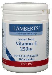 Lamberts Vitamine E 250IE natuurlijk