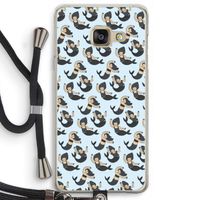 Zeemeermin: Samsung Galaxy A3 (2016) Transparant Hoesje met koord