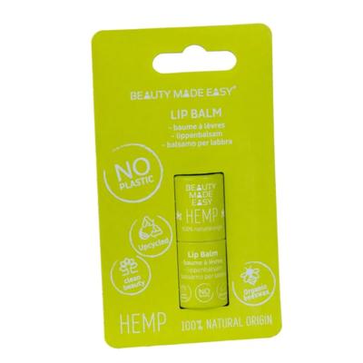 Beauty Made Easy Papertube Lipbalm Hemp