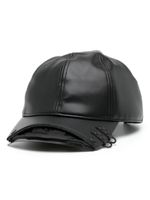 Innerraum casquette en cuir artificiel - Noir