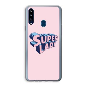 Superlady: Samsung Galaxy A20s Transparant Hoesje