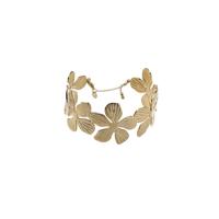 Day&Eve Armband Big Flowers Bangle | Goud