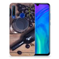 Honor 20 Lite | Siliconen Case | Wijn
