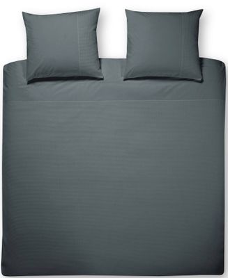 Papillon Dekbedovertrek Mendoza Donkergroen-2-persoons (200 x 200/220 cm)