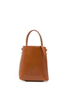 Chloé mini sac à main Sense - Marron