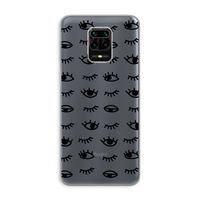 Eye pattern #2: Xiaomi Redmi Note 9 Pro Transparant Hoesje