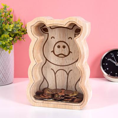 Transparant spaarvarken