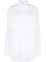 WARDROBE.NYC robe-chemise courte - Blanc - thumbnail