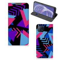 OPPO A73 5G Stand Case Funky Triangle - thumbnail