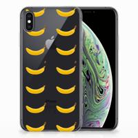 Apple iPhone Xs Max | Siliconen Case | Banana