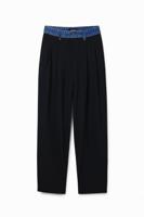 Hybride pantalon - BLACK - 42