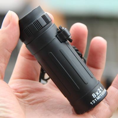 8x21 telescoop compacte mini rode film Monoculars