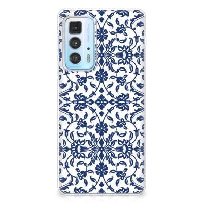 Motorola Edge 20 Pro | TPU Case | Flower Blue