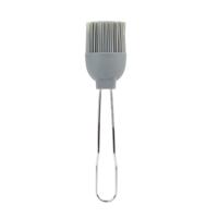Lily Cook Bakkwasten - siliconen/metaal - flexibel - invetten - invetkwast - 22 cm - grijs