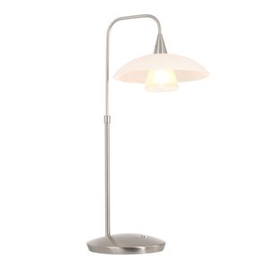 Steinhauer Tafellamp tallerken LED 2657st staal