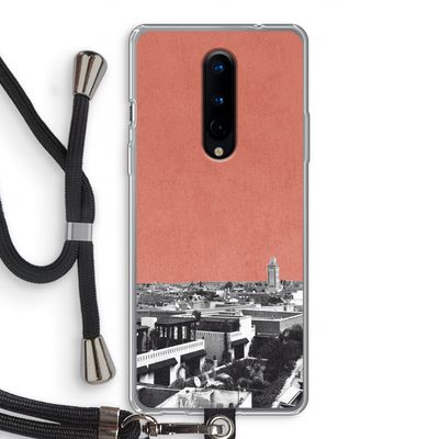 Marrakech Skyline : OnePlus 8 Transparant Hoesje met koord