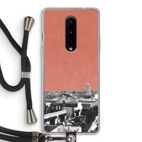 Marrakech Skyline : OnePlus 8 Transparant Hoesje met koord