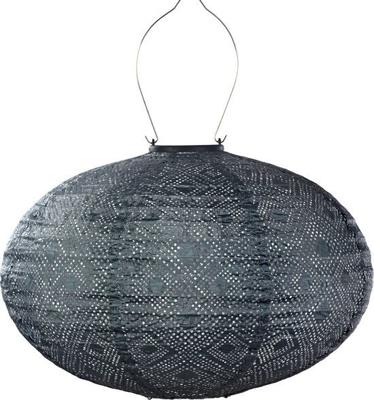 Lumiz solar lampion oval 40 - mosaic - grijs/blauw - Lumiz