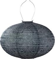 Lumiz solar lampion oval 40 - mosaic - grijs/blauw - Lumiz